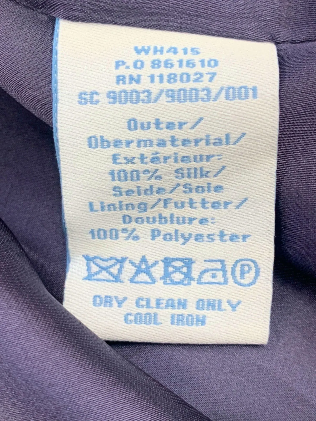 Boden Purple Beaded Detail Dress UK 14