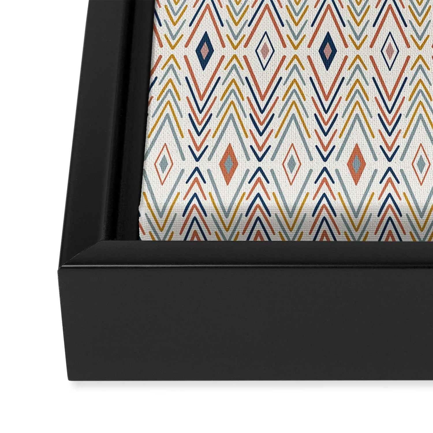 Bohemian Diamonds Art Canvas