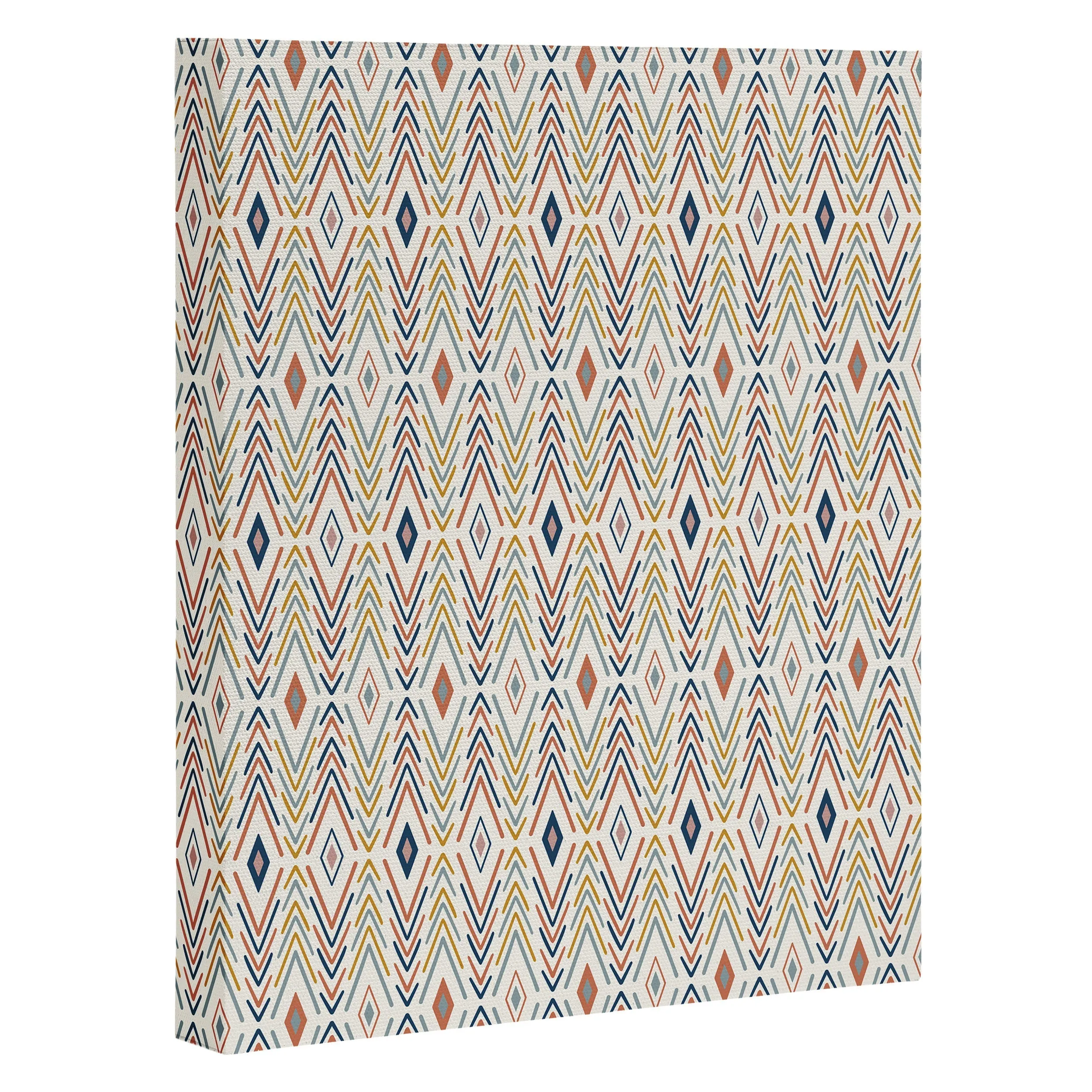 Bohemian Diamonds Art Canvas