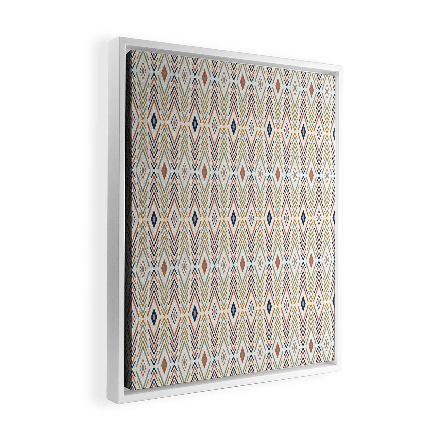 Bohemian Diamonds Art Canvas