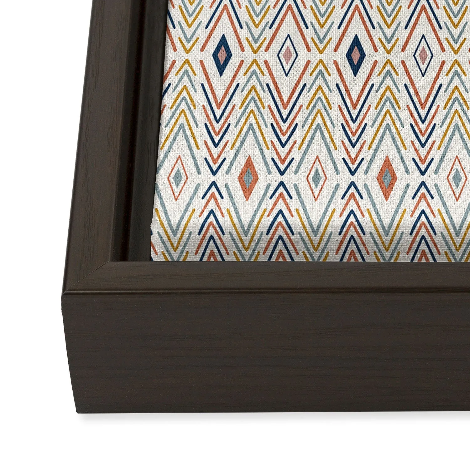 Bohemian Diamonds Art Canvas