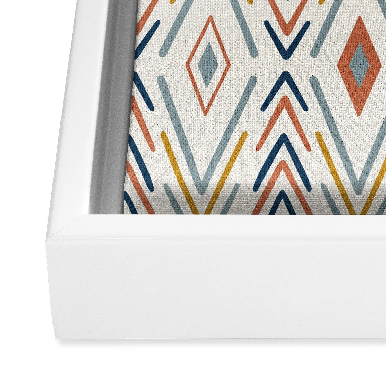 Bohemian Diamonds Art Canvas