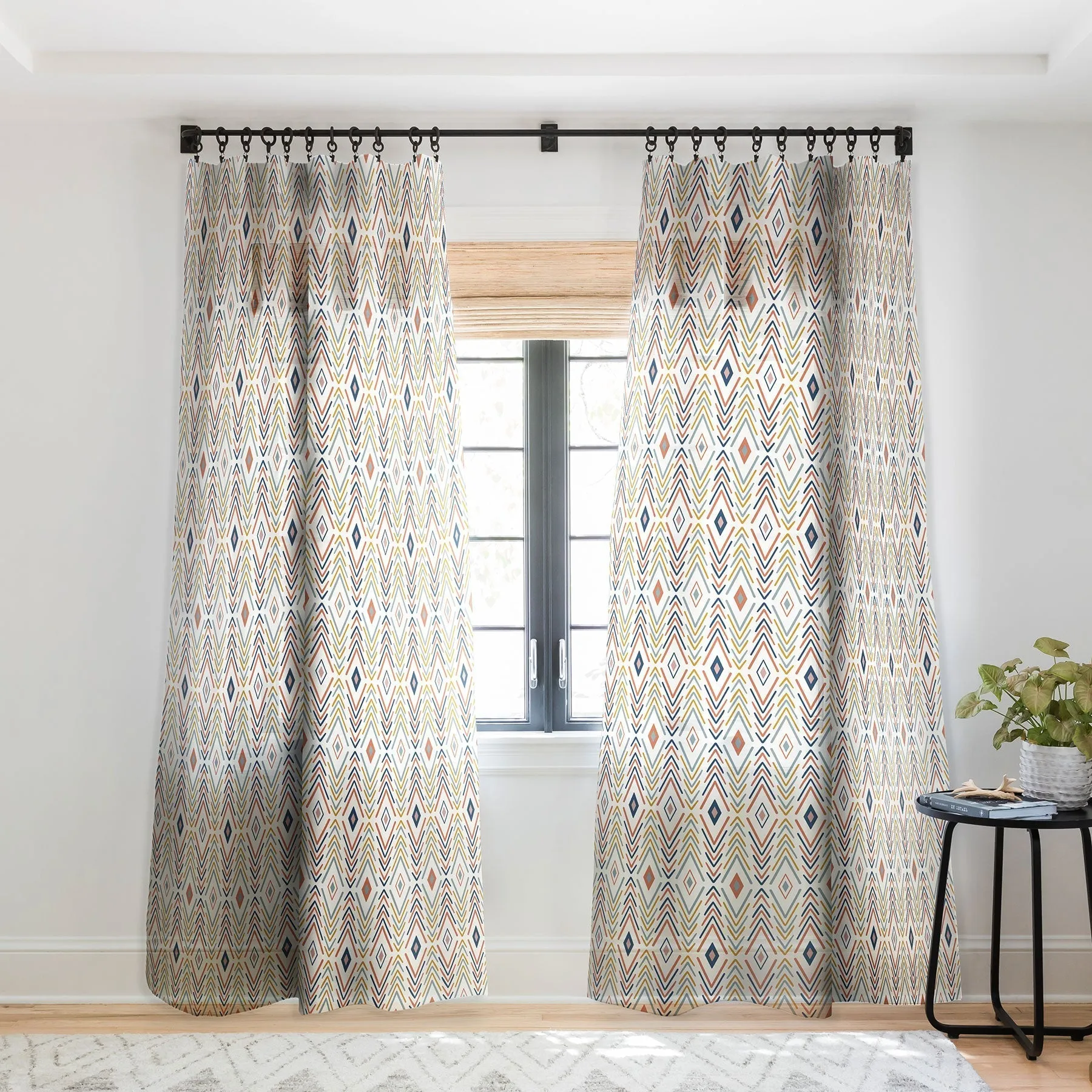 BOHEMIAN DIAMONDS WINDOW CURTAINS