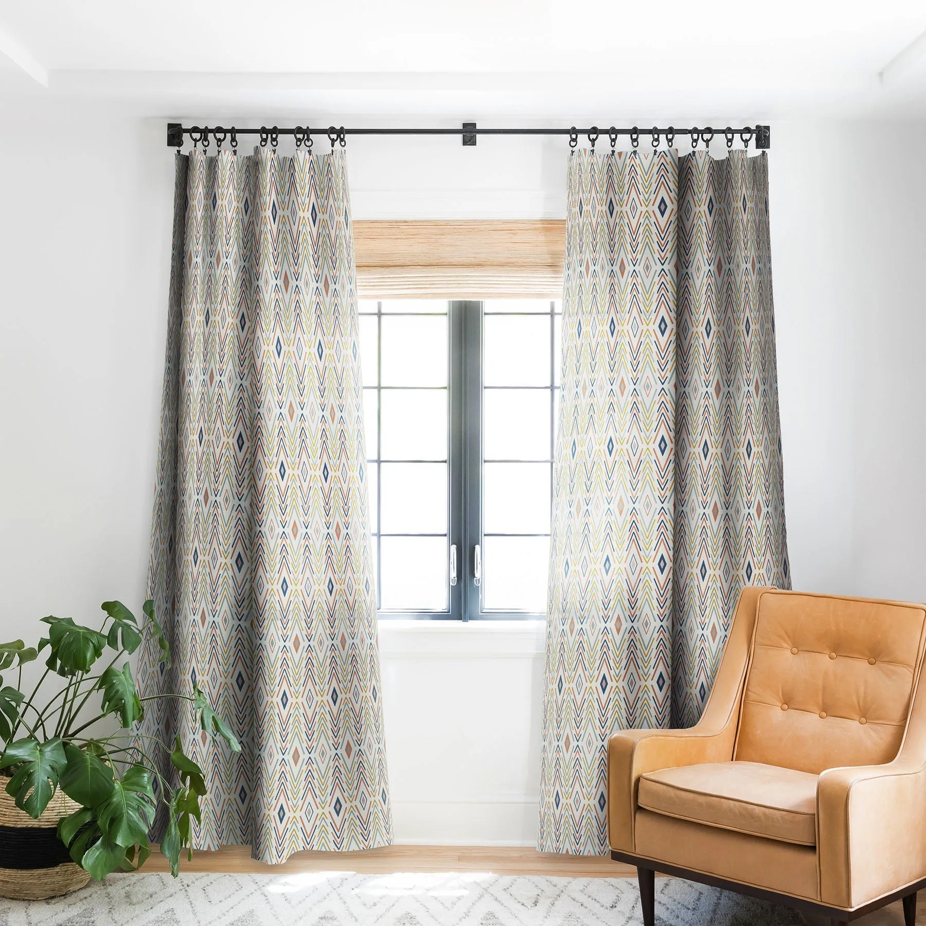 BOHEMIAN DIAMONDS WINDOW CURTAINS