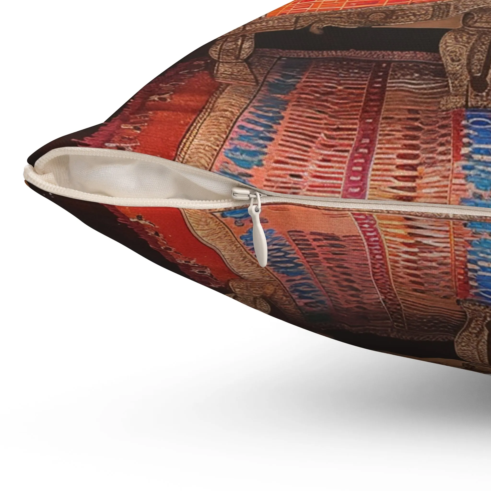 Bohemian Floral Fantasy Pillow
