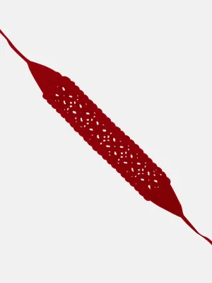 Bohemian New Headband - Red