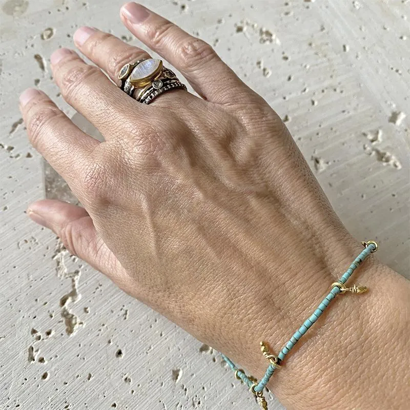 Bohemian Turquoise Bracelet