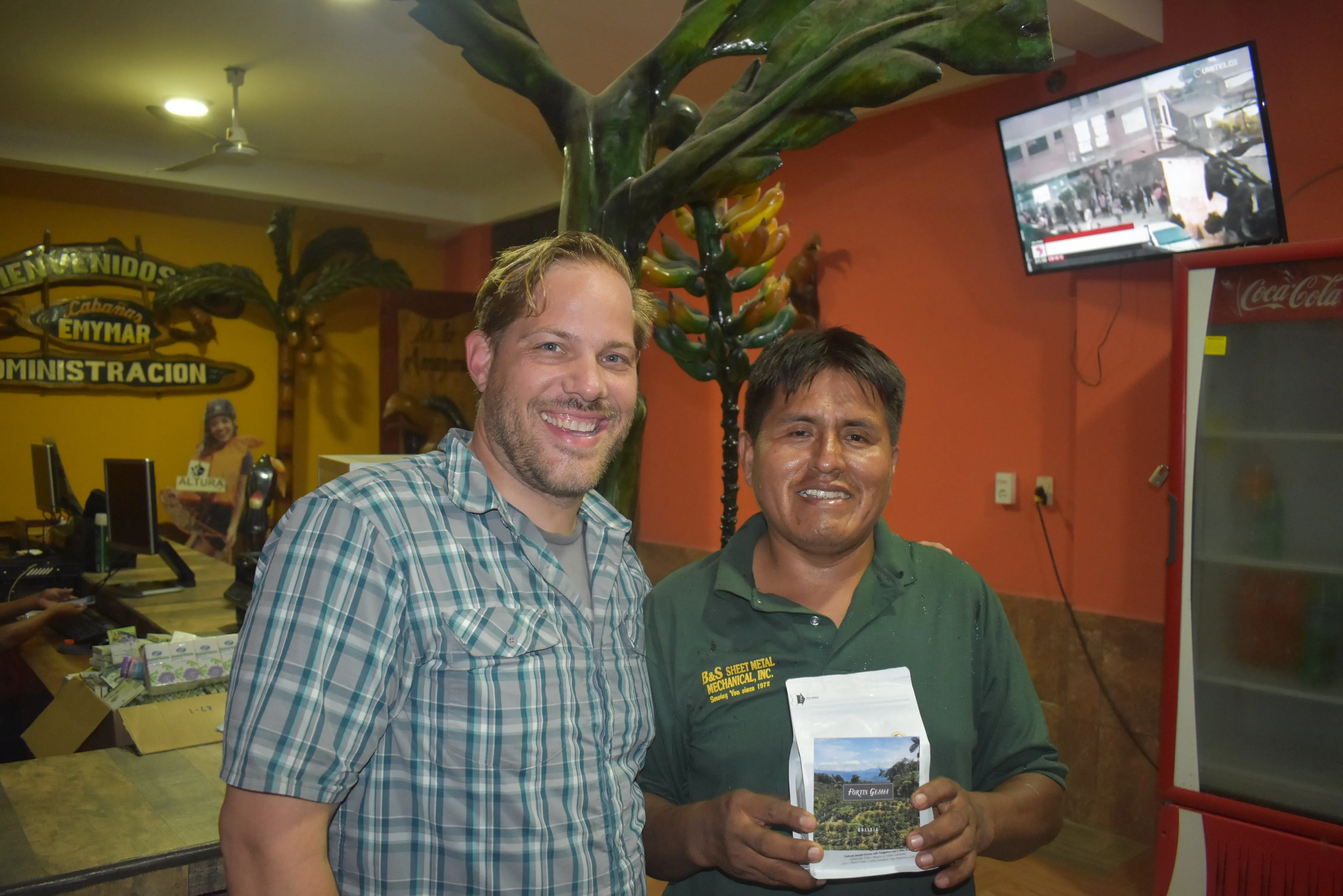 Bolivia Microlot: Celso Mayta (Café Golondrina) Available in CA, NJ and Salisbury, MA. PAST CROP