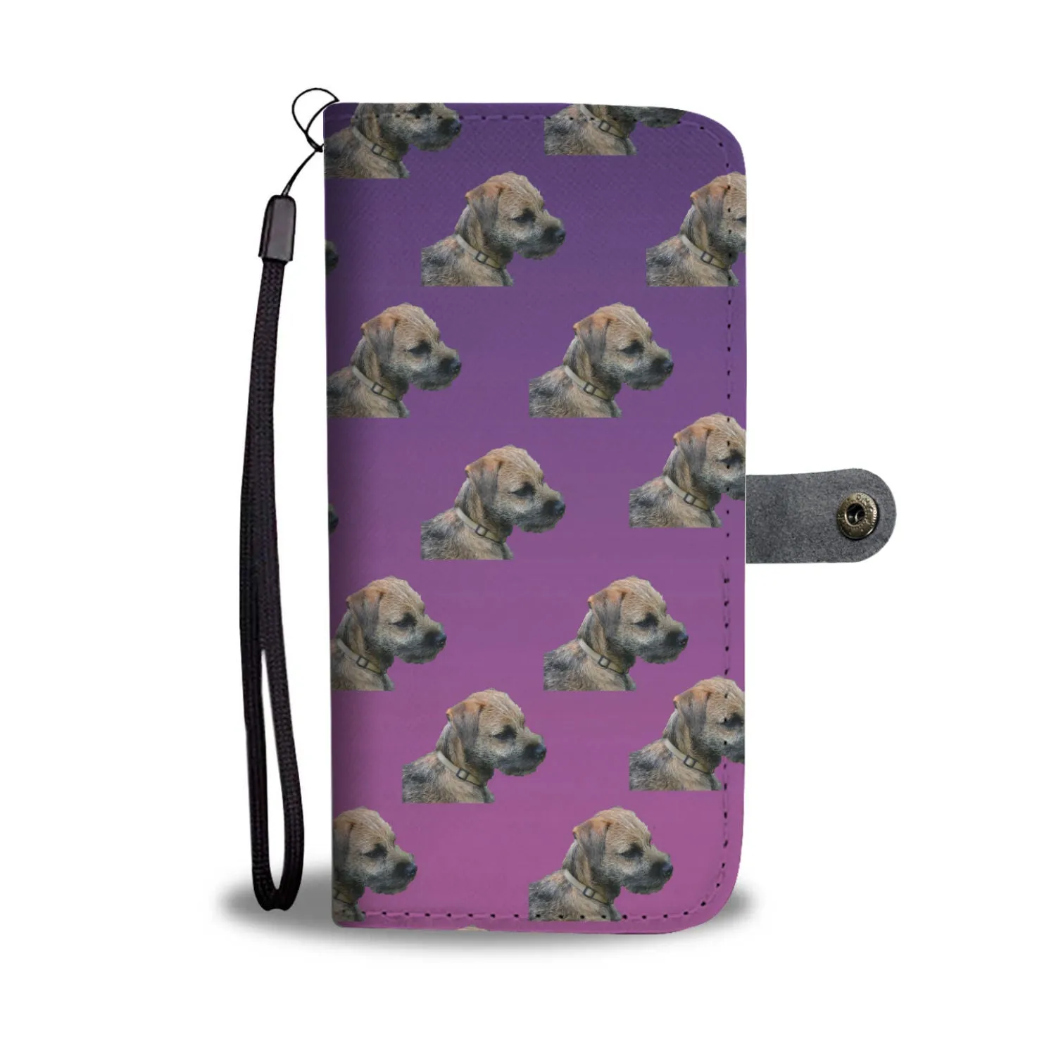 Border Terrier Phone Case Wallet