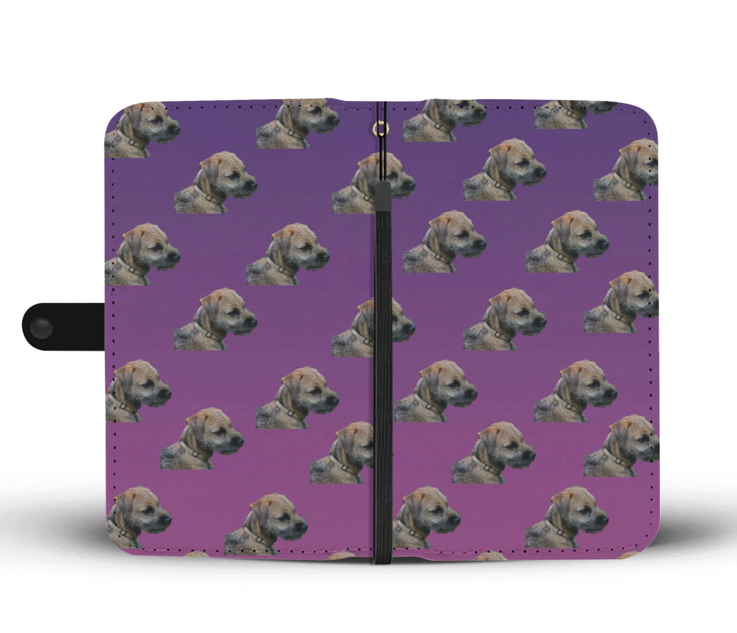 Border Terrier Phone Case Wallet