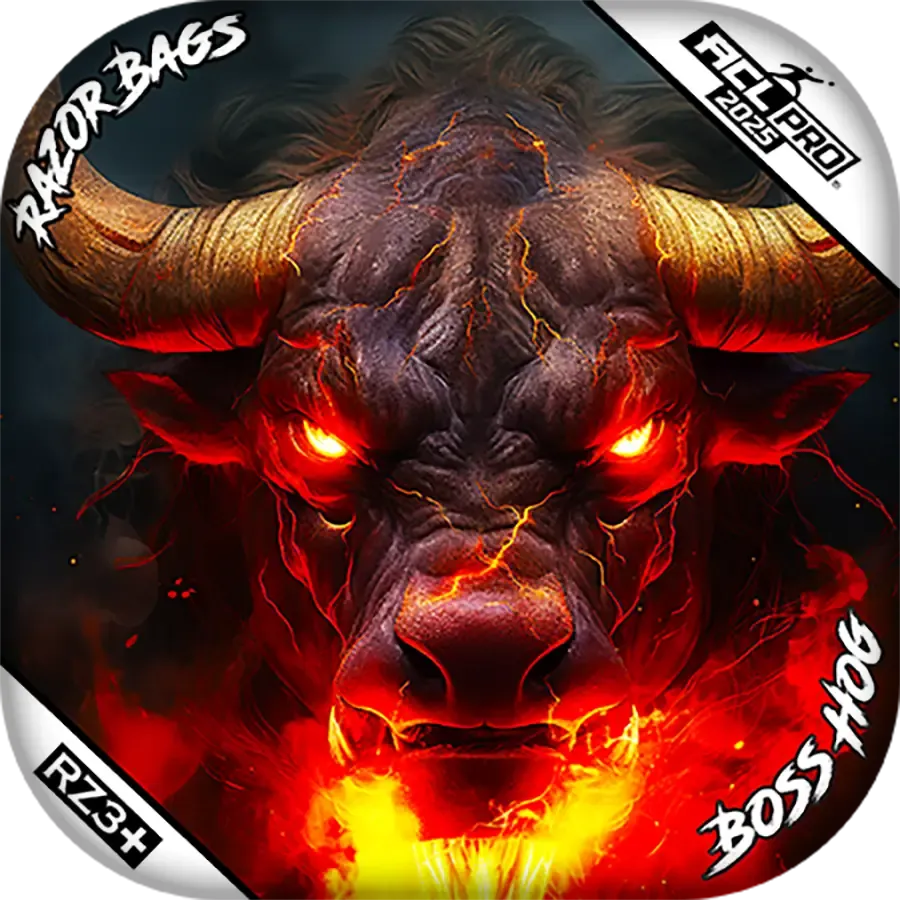 Boss Hog | Fire Buffalo 2 | ACL PRO Razor Cornhole Bags