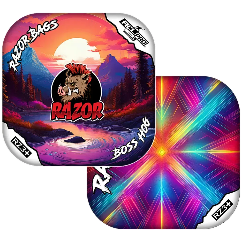 Boss Hog | Sunset | ACL PRO Razor Cornhole Bags