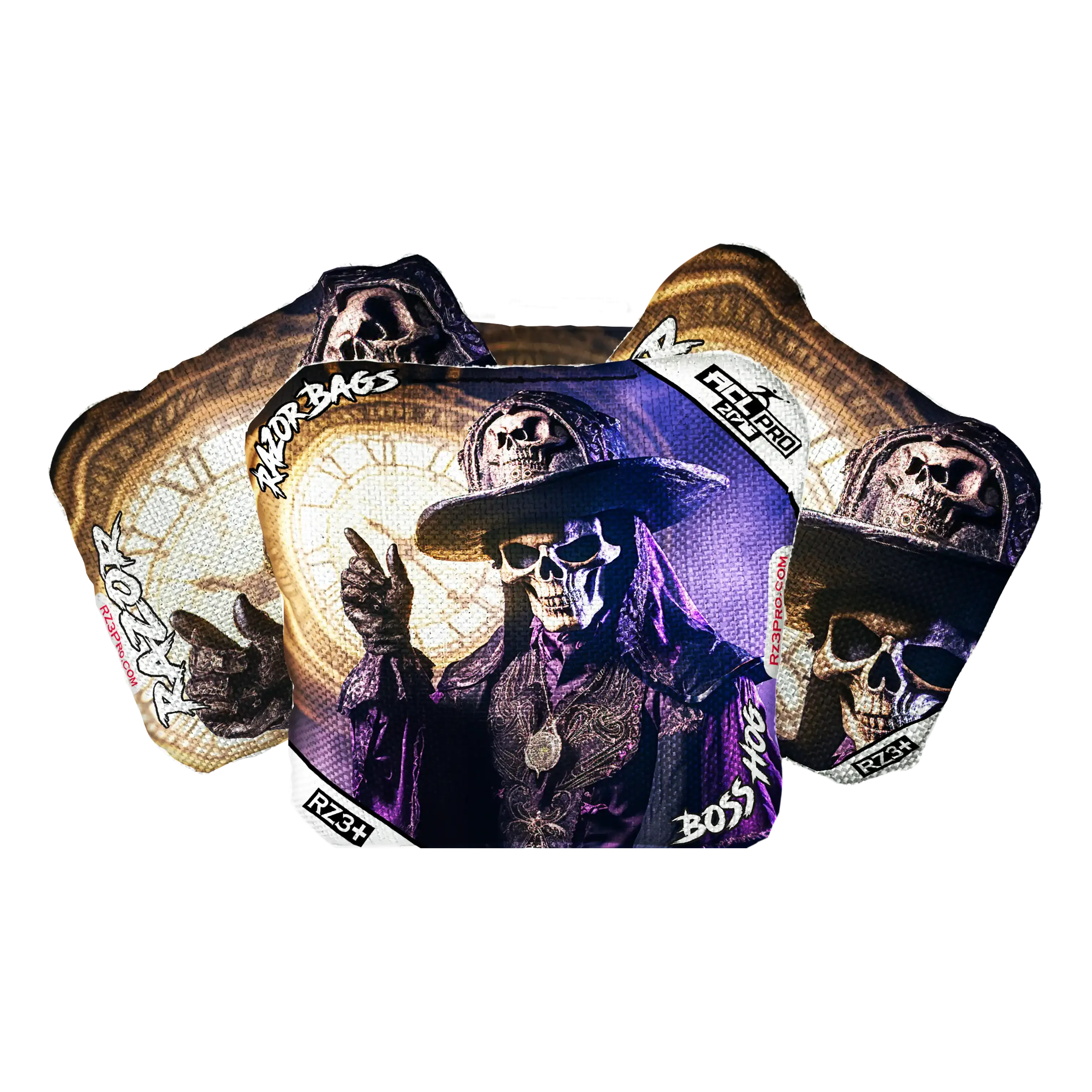 Boss Hog | Time is Up | ACL PRO Razor Cornhole Bags