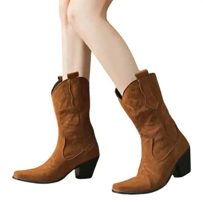 Bottes Style Cowboy