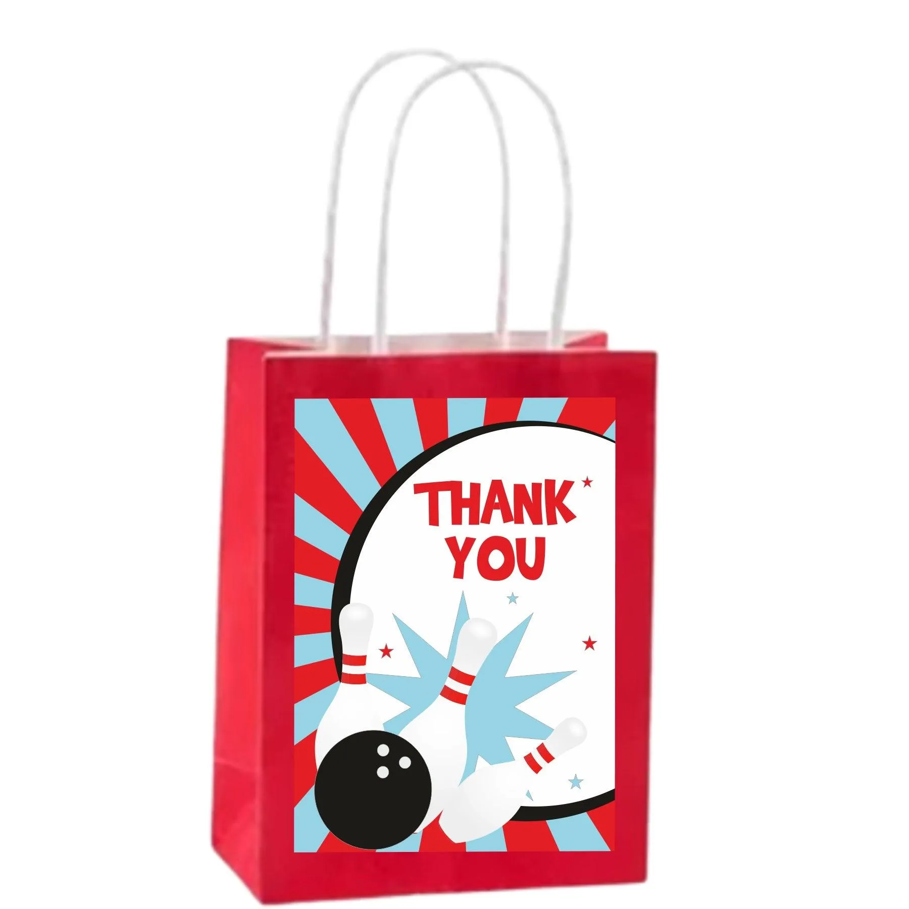 Bowling Gift bags - Pack of 10