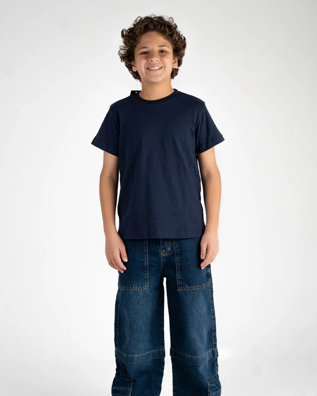 Boys Round Neck T-Shirt Half-Sleeves