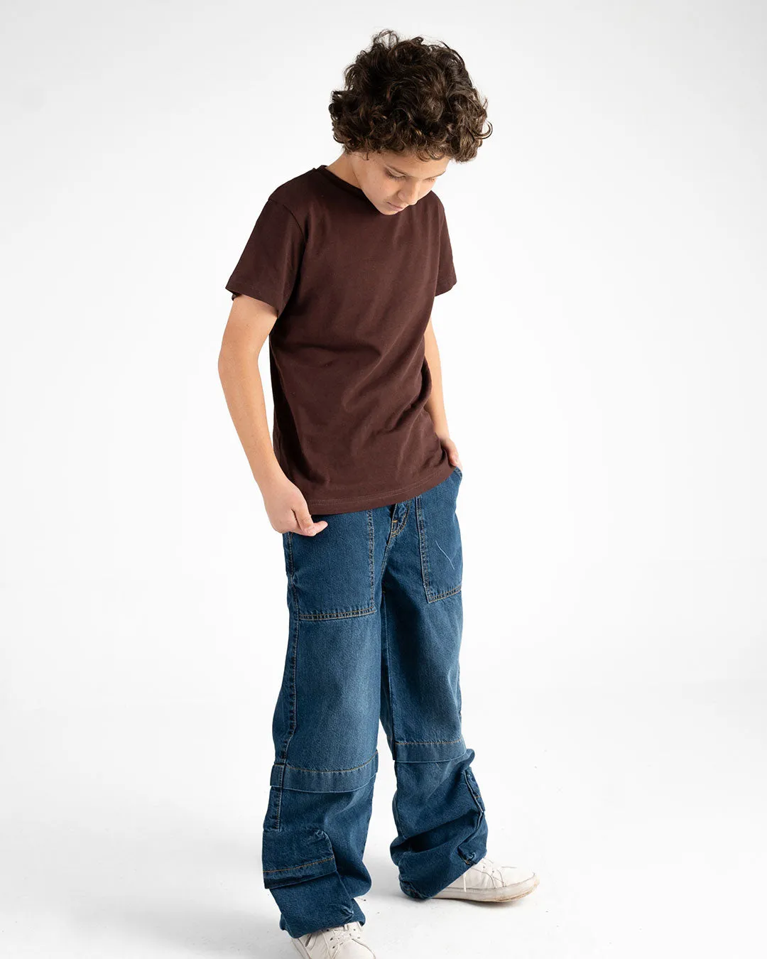 Boys Round Neck T-Shirt Half-Sleeves
