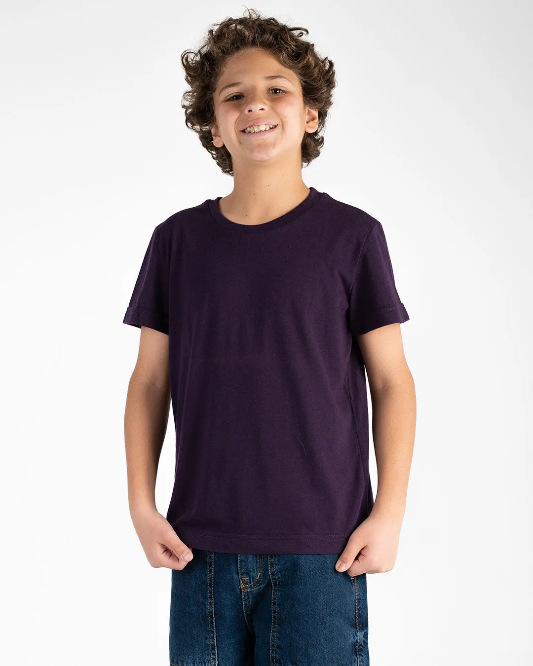 Boys Round Neck T-Shirt Half-Sleeves