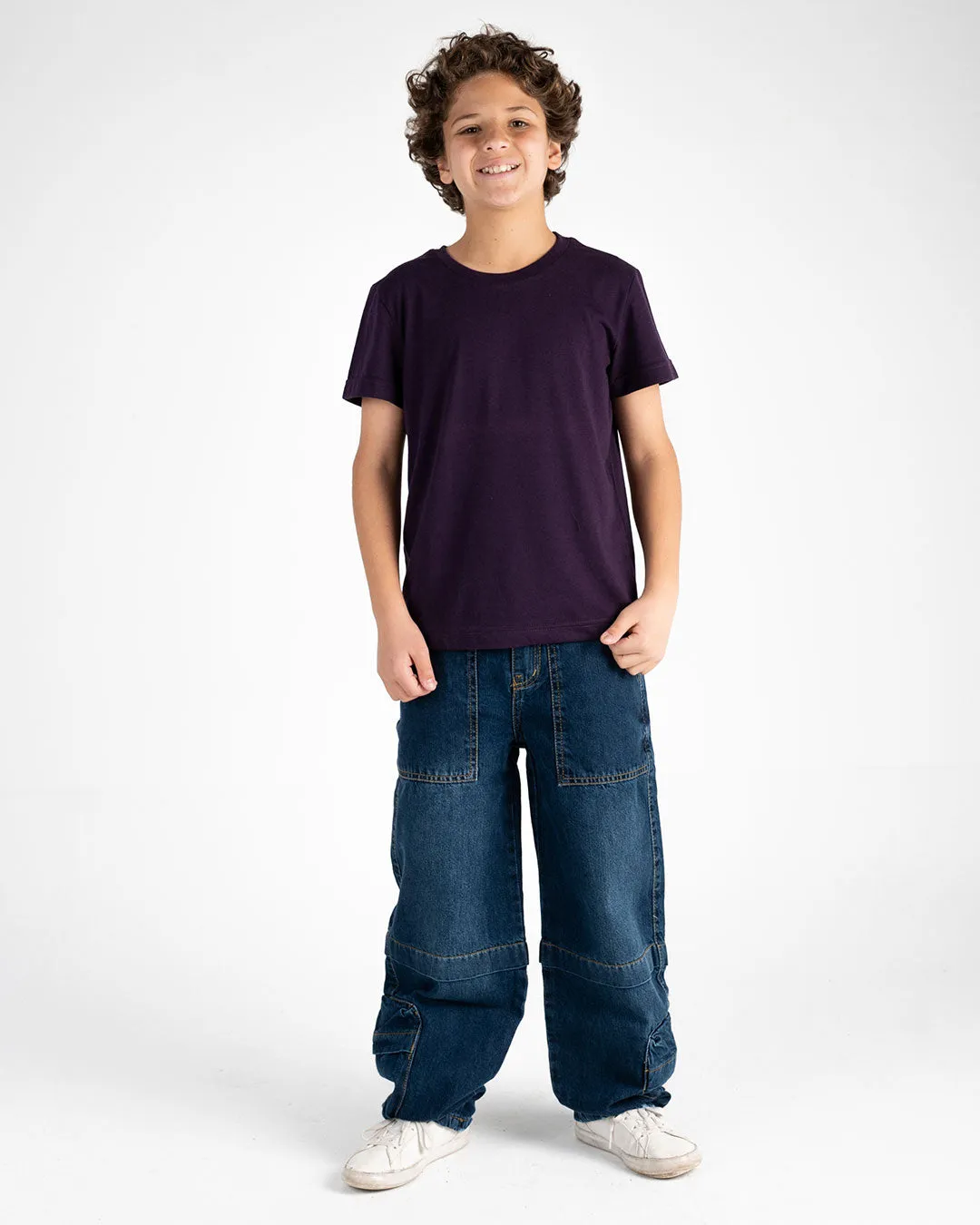 Boys Round Neck T-Shirt Half-Sleeves