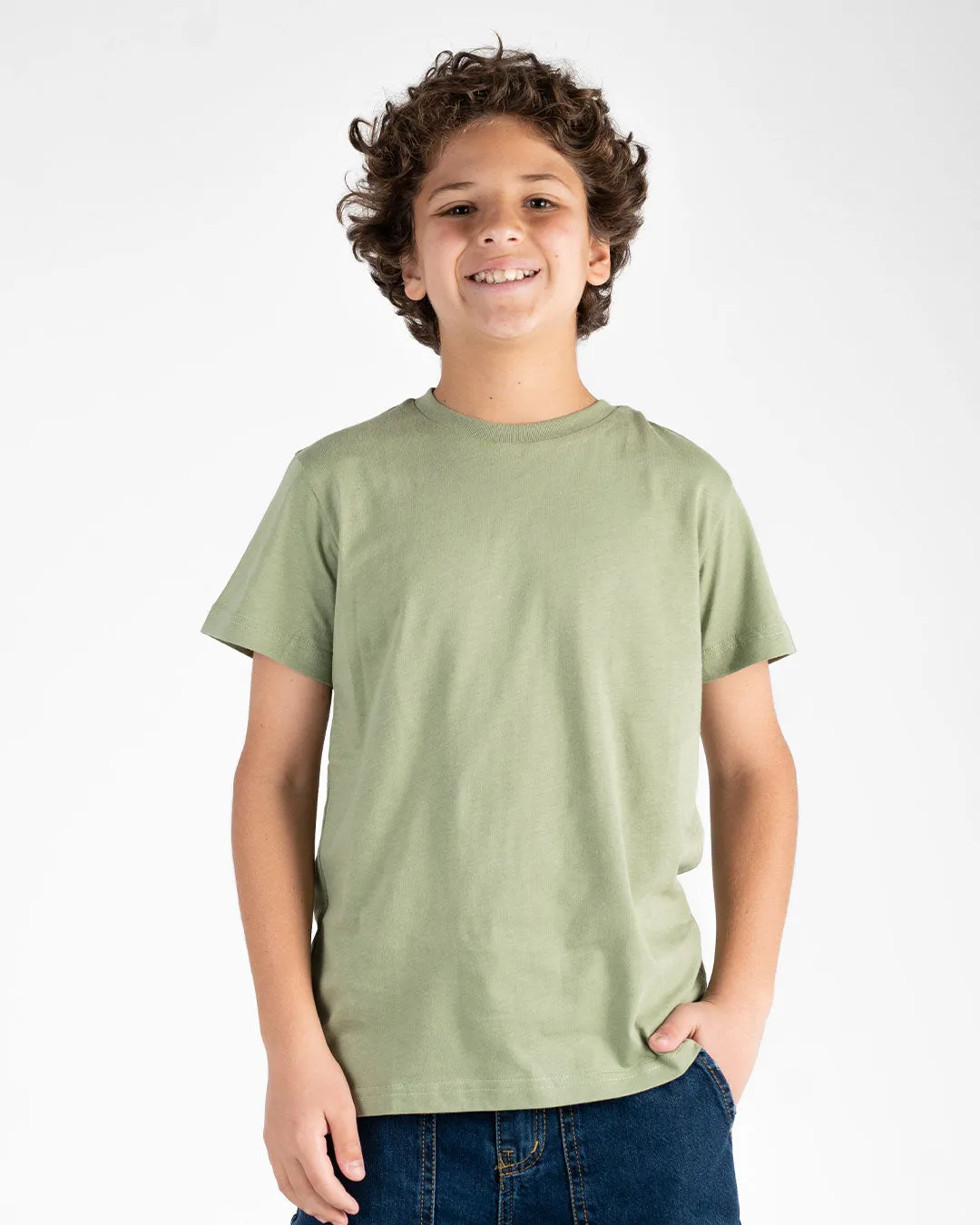 Boys Round Neck T-Shirt Half-Sleeves