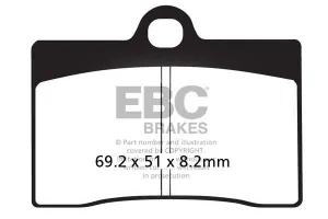 Brakes - EPFA422/4HH Extreme Pro (Per Rotor)