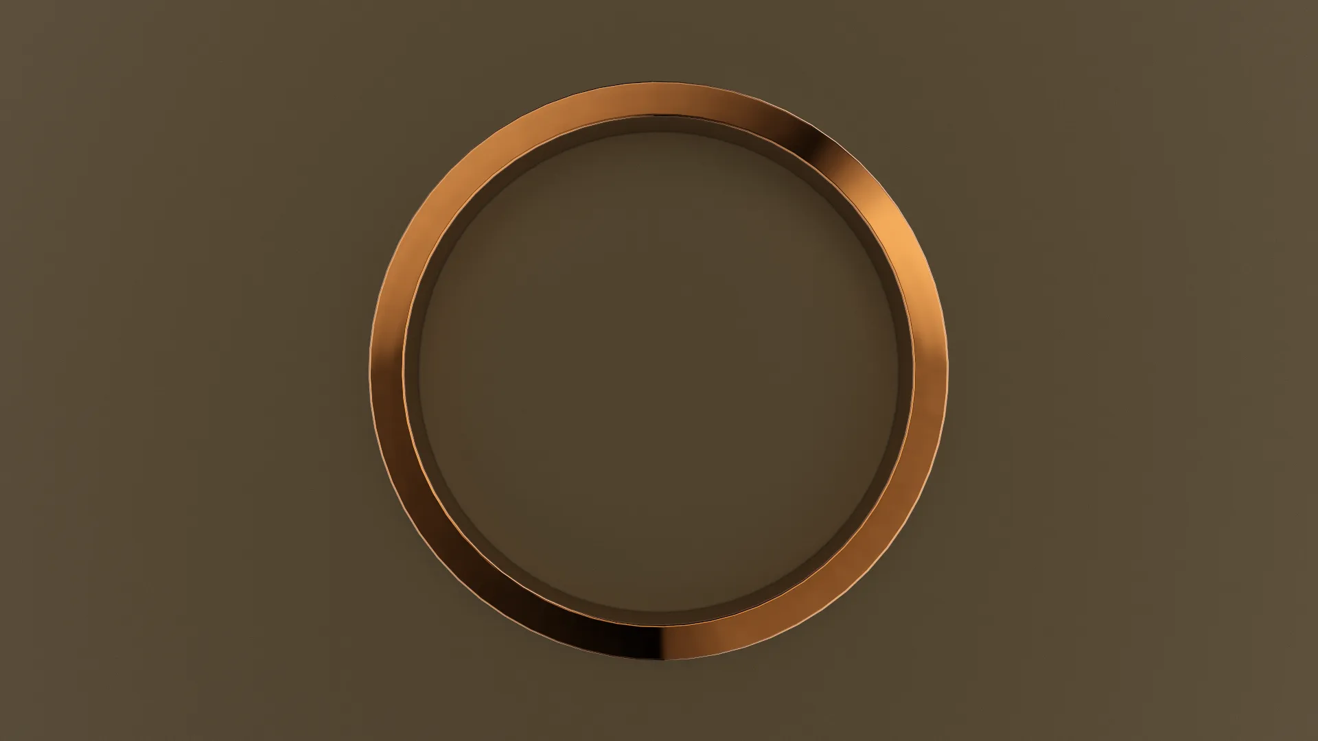 Brushed Rose Gold 3mm Flat Wedding Band