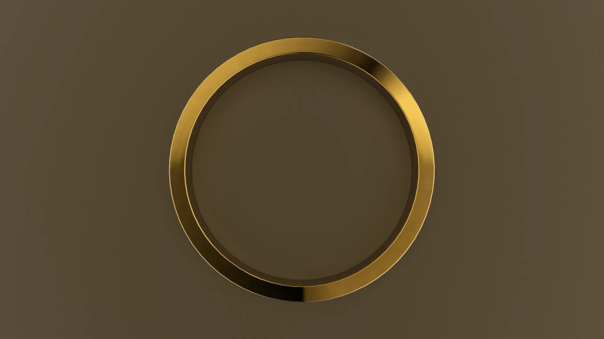 Brushed Yellow Gold 3mm Flat Wedding Band