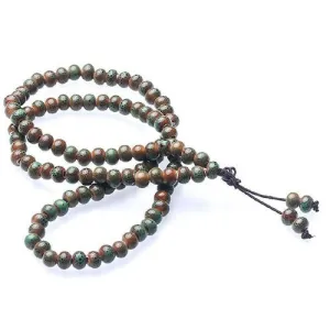 Buddhist Mala Prayer 108 Bead Meditation Necklace