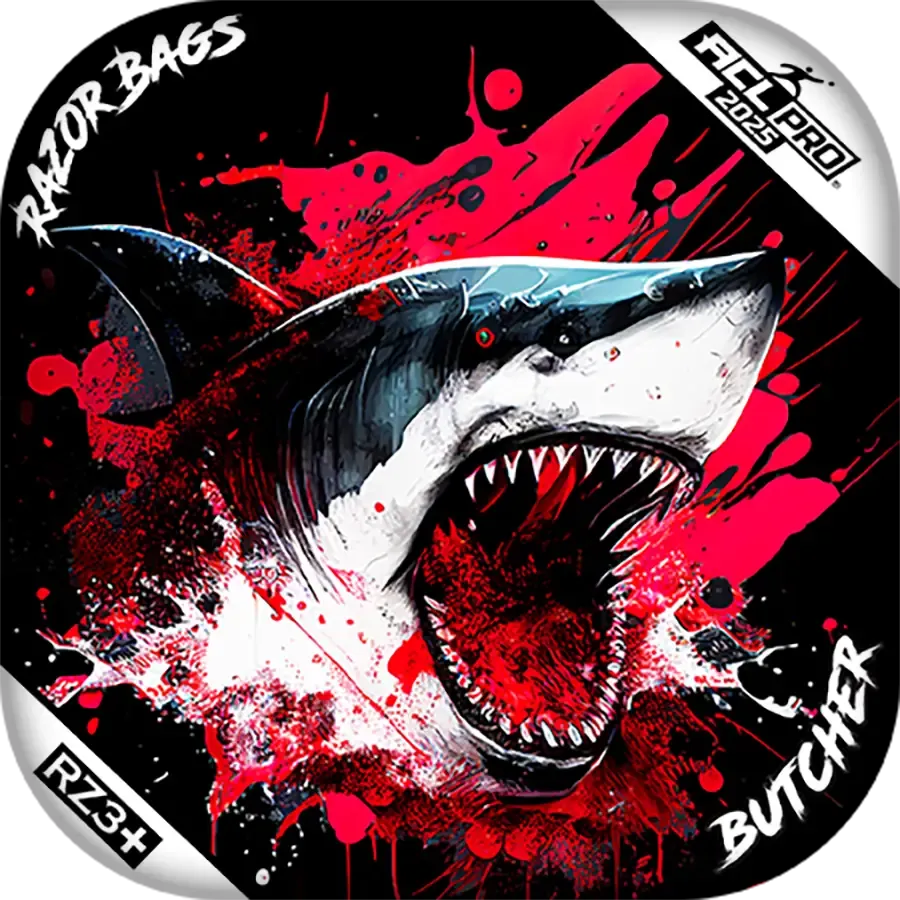 Butcher | Shark Black Series | ACL PRO Razor Cornhole Bags