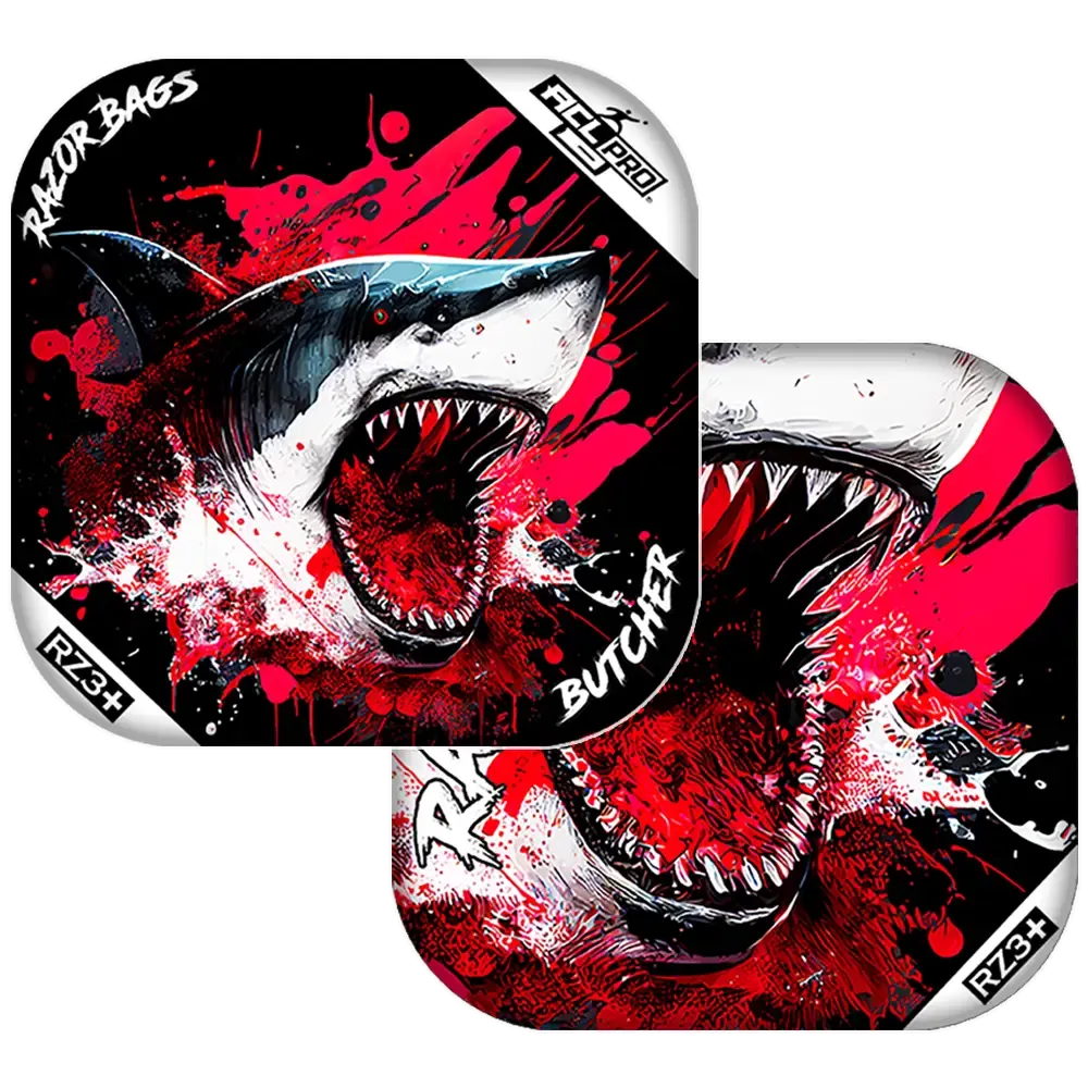 Butcher | Shark Black Series | ACL PRO Razor Cornhole Bags
