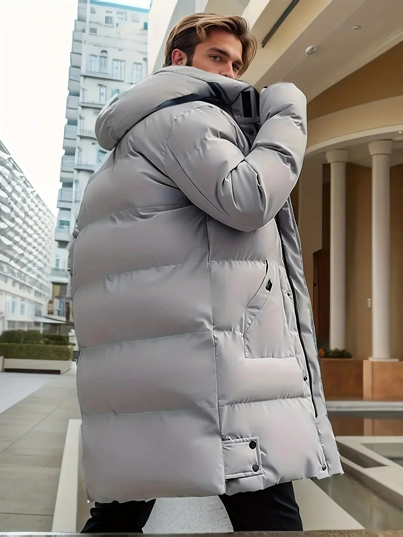 Callahan | Long Winter Coat for Men