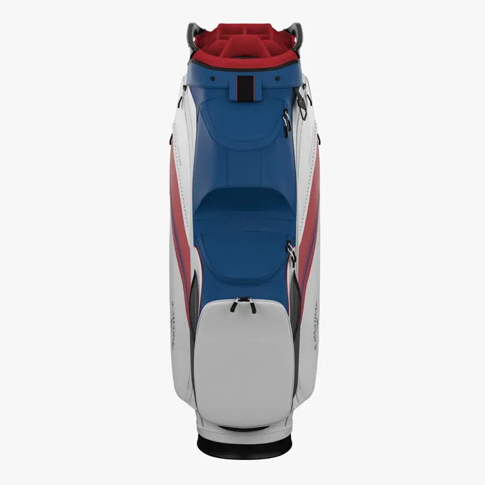 Callaway Chase 14 Cart Bag - Blue/White/Red