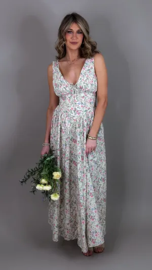 Chloe Floral Midi Dress