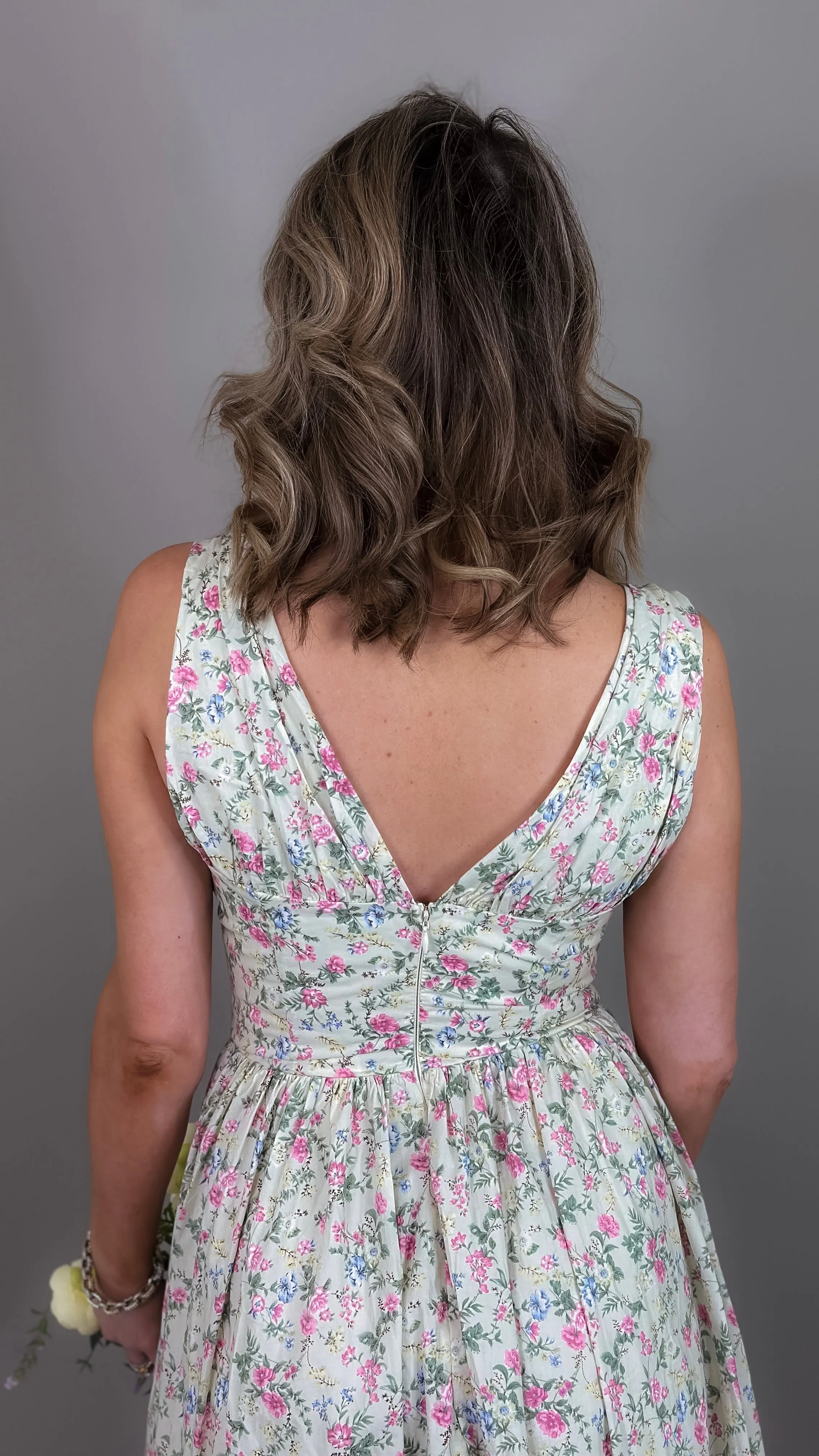 Chloe Floral Midi Dress