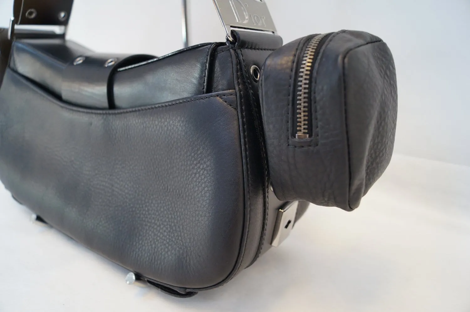 CHRISTIAN DIOR Bag - Street Chic Columbus Avenue Black Multipocket