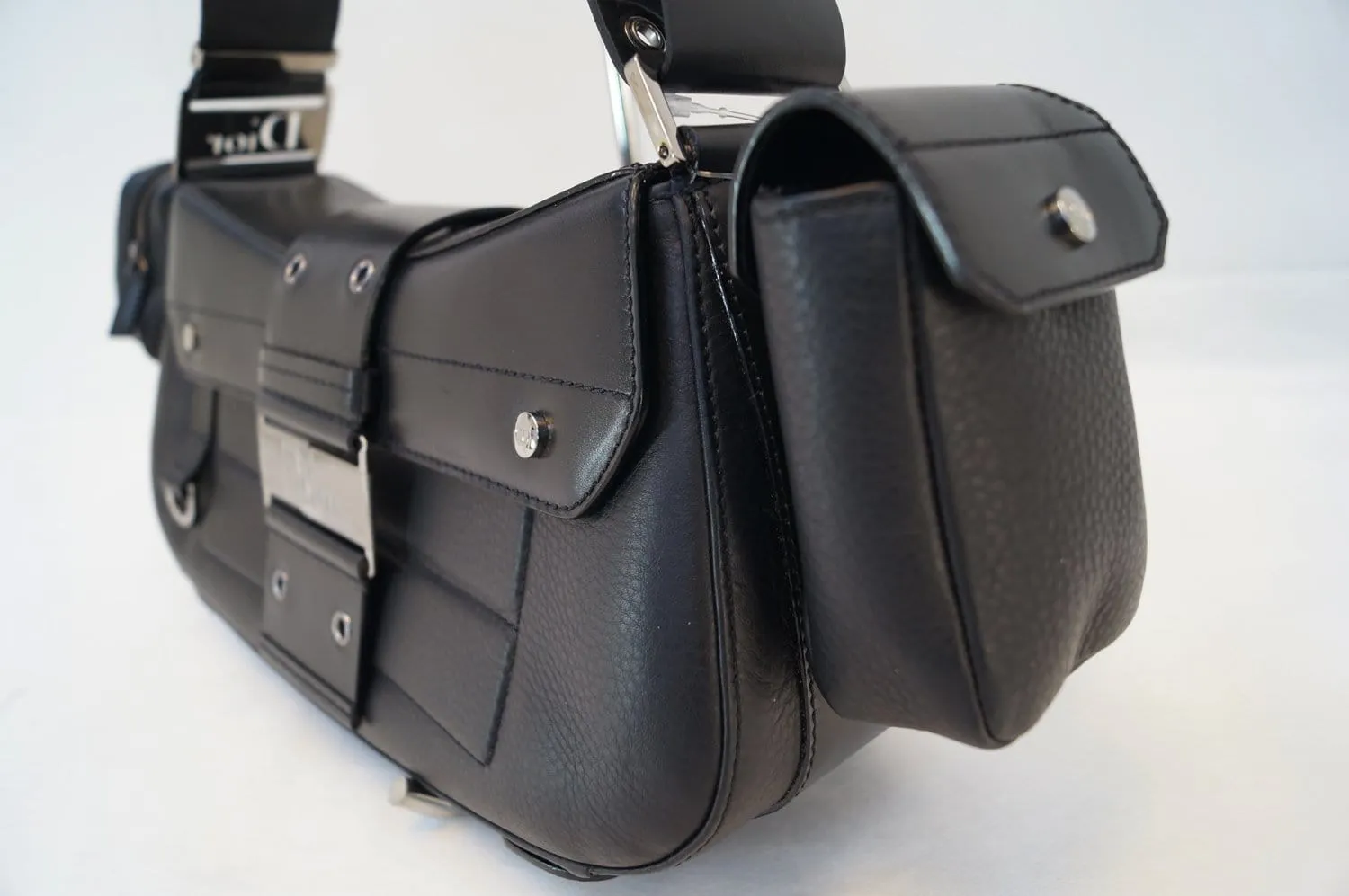 CHRISTIAN DIOR Bag - Street Chic Columbus Avenue Black Multipocket