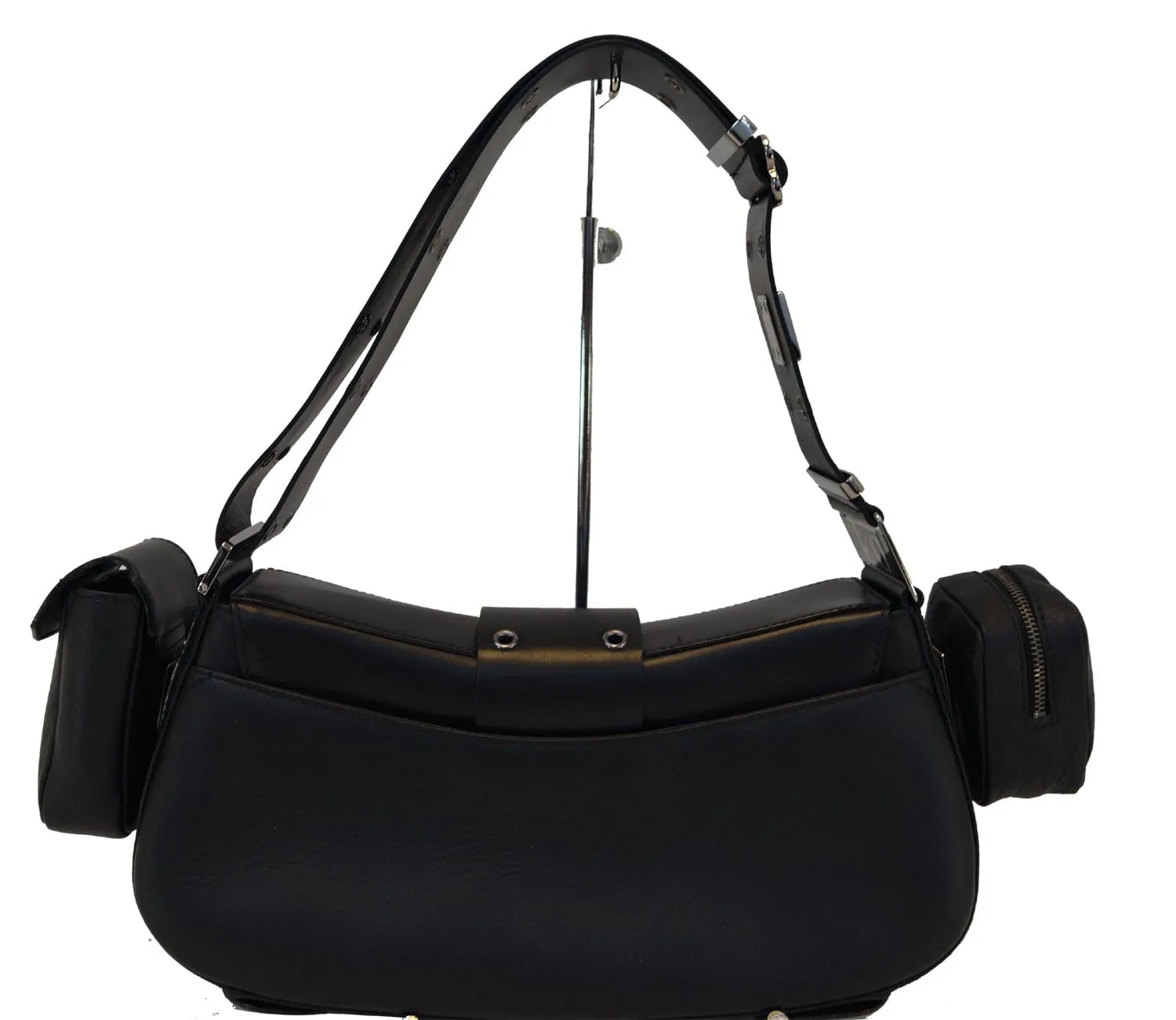 CHRISTIAN DIOR Bag - Street Chic Columbus Avenue Black Multipocket