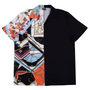 Classic Double Sided Multi-Colored Men's Unique Aloha Shirt