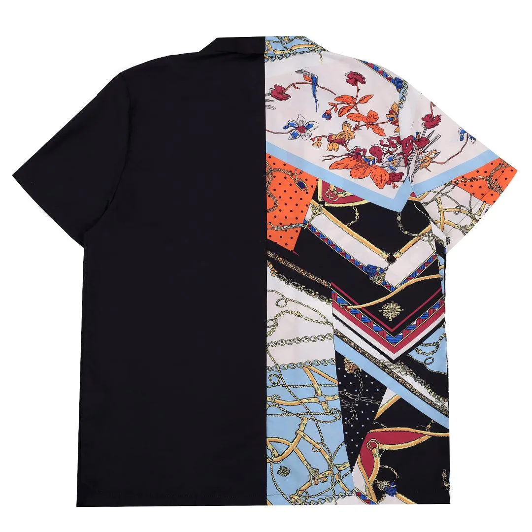 Classic Double Sided Multi-Colored Men's Unique Aloha Shirt