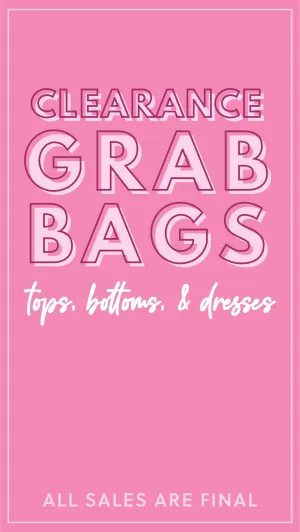 Clearance Grab Bags- 3 Items