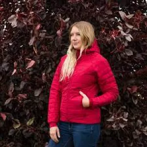 CLPF490-M-Red Jacket Packable Insulated Nat's