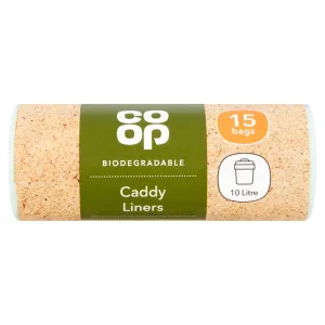 Co-op Biodegradable Caddy Liners 15's