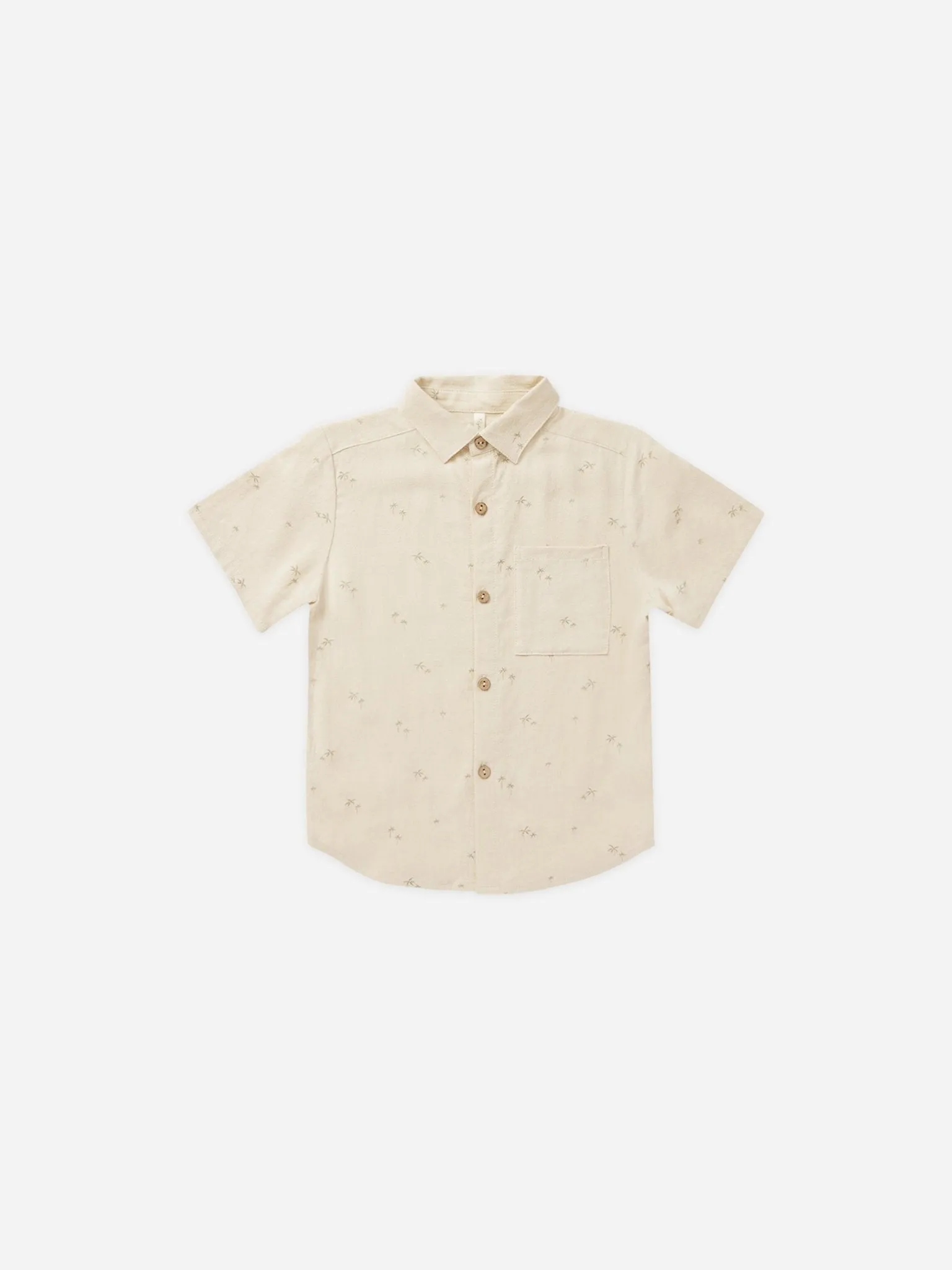 Collared Short Sleeve Shirt  ||  Palm