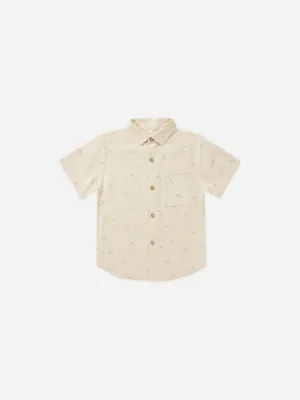 Collared Short Sleeve Shirt  ||  Palm