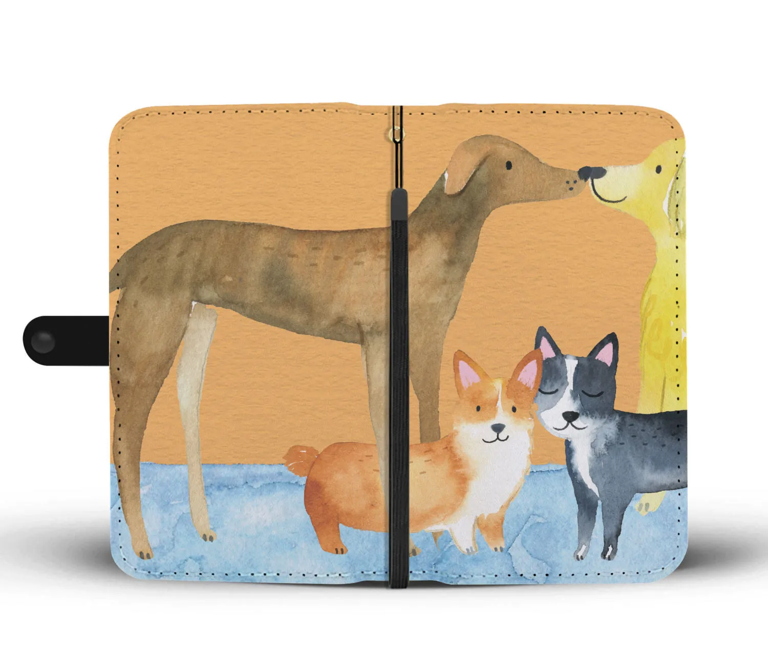 Corgi & Friends Phone Case Wallet