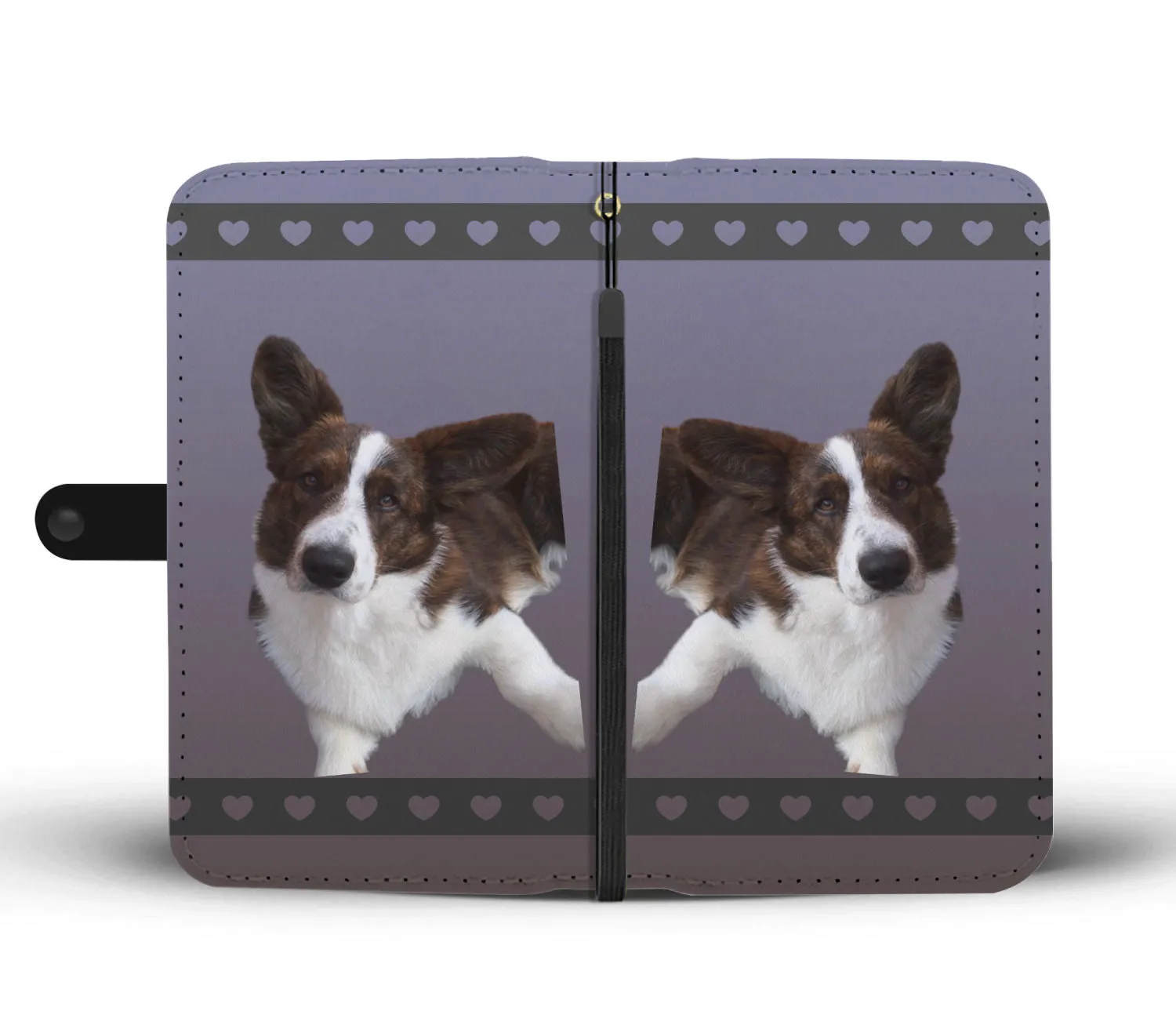 Corgi Phone Case Wallet - Cardigan