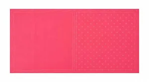 Cosmo Sashiko Cotton & Linen Precut Fabric - Kasuri - Rose -- Lecien