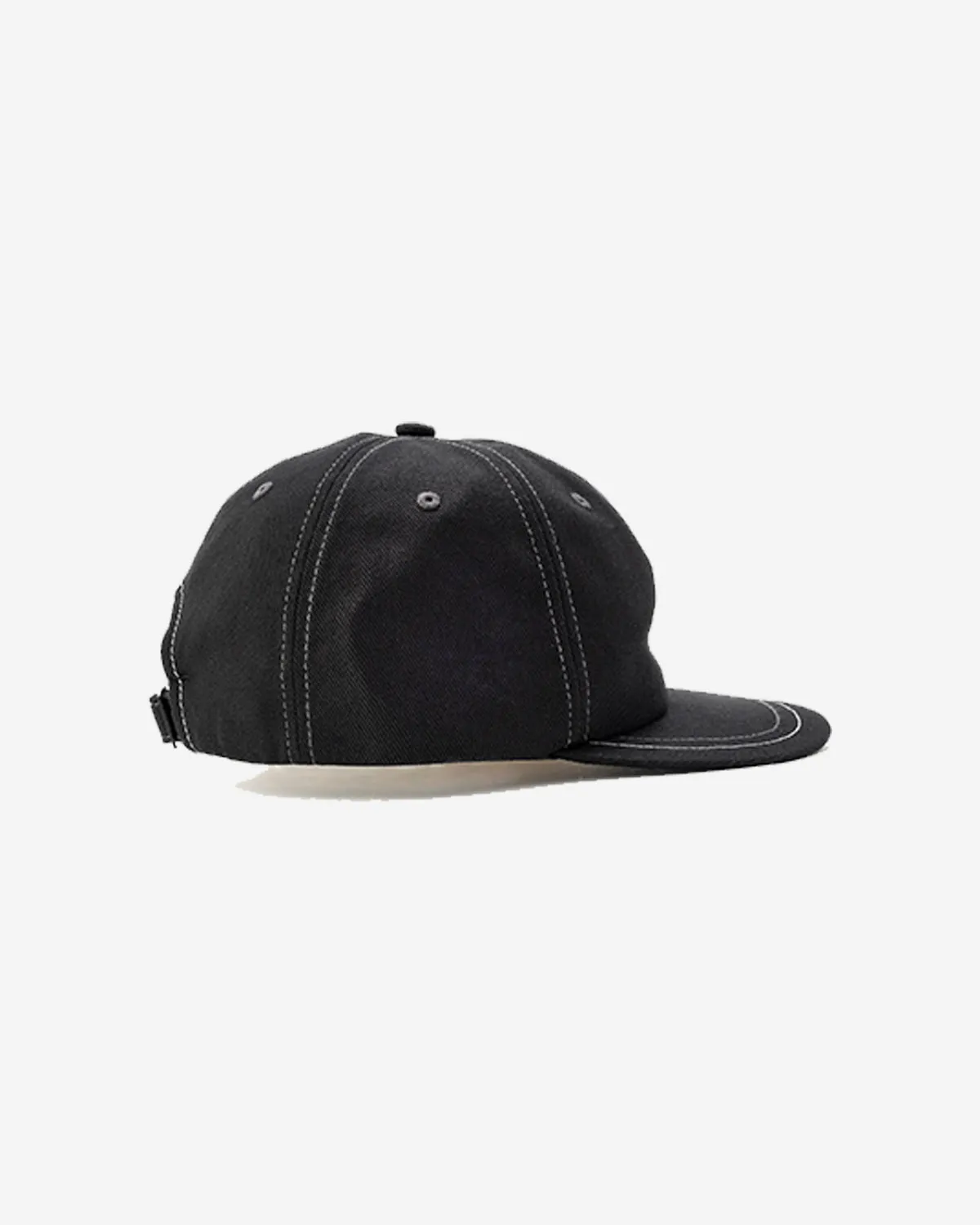 Cotton Twill Cap - Black