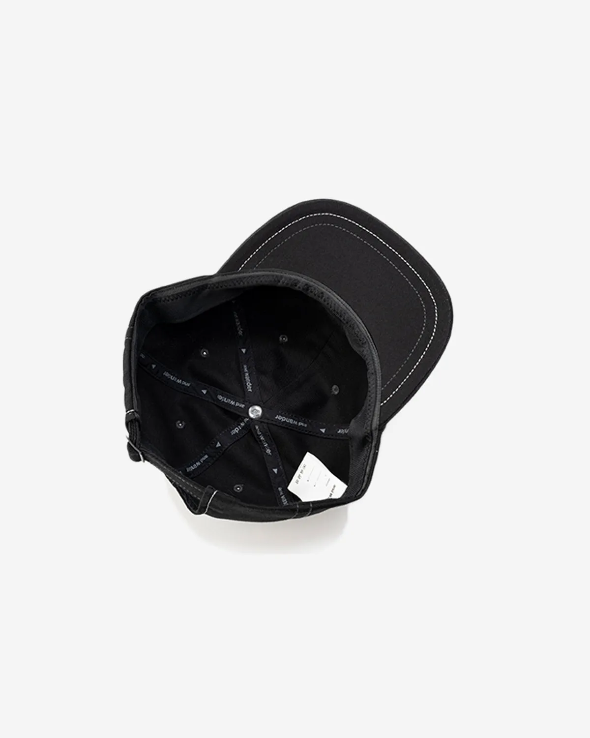 Cotton Twill Cap - Black