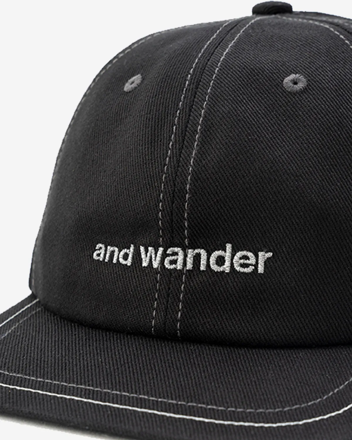 Cotton Twill Cap - Black